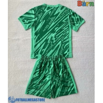 Fotballdrakt Barn Brasil Keeper Hjemmedraktsett Copa America 2024 Kortermet (+ Korte bukser)